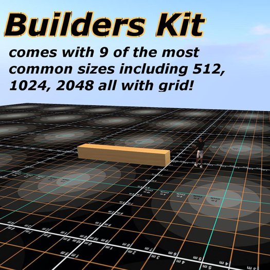 Second Life Marketplace Builders set boxed